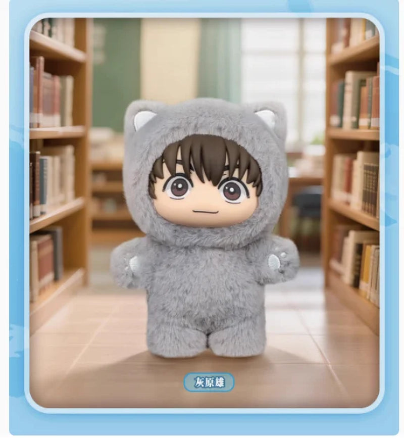 Original  Jujutsu Kaisen 2 Cat Ear Plushie Series Blind Box Mystery Box Anime Figure Room Decoration Collection Gifts