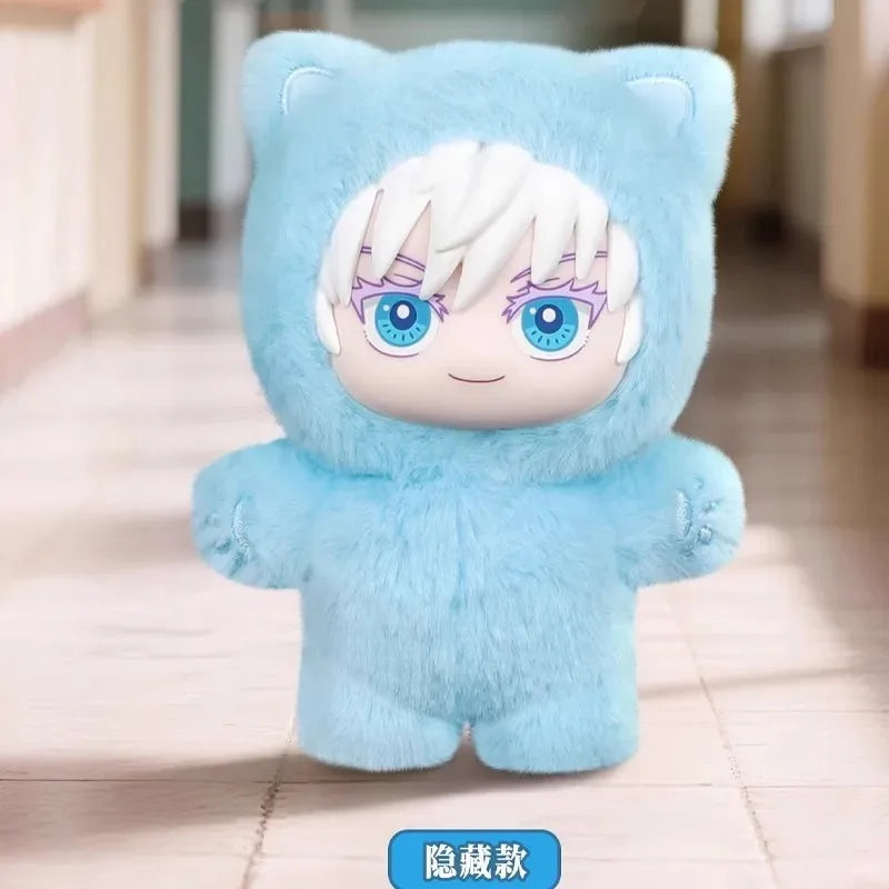 Original  Jujutsu Kaisen 2 Cat Ear Plushie Series Blind Box Mystery Box Anime Figure Room Decoration Collection Gifts