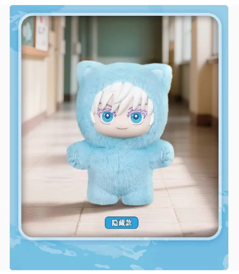 Original  Jujutsu Kaisen 2 Cat Ear Plushie Series Blind Box Mystery Box Anime Figure Room Decoration Collection Gifts