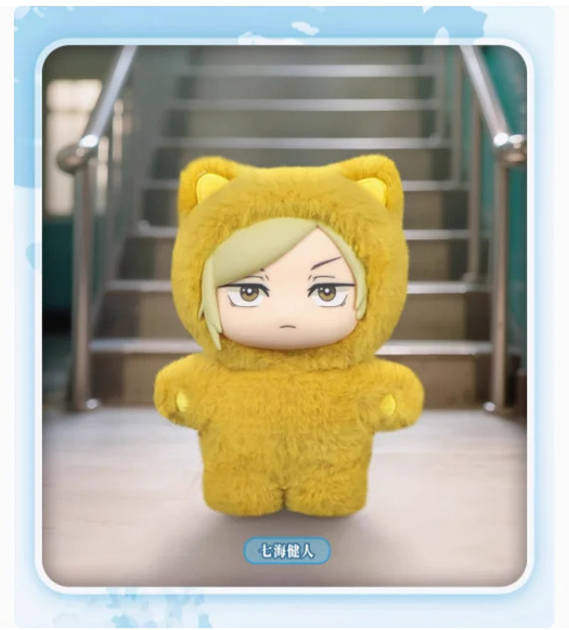 Original  Jujutsu Kaisen 2 Cat Ear Plushie Series Blind Box Mystery Box Anime Figure Room Decoration Collection Gifts